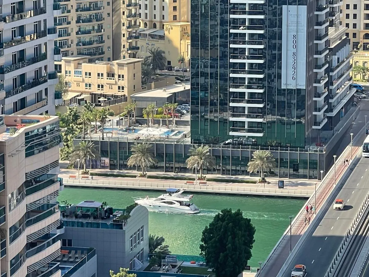 Luxury Studio Apartment Close To Jbr Beach&Yacht Club&Metro-Available Airport Shuttle 두바이 아랍에미리트