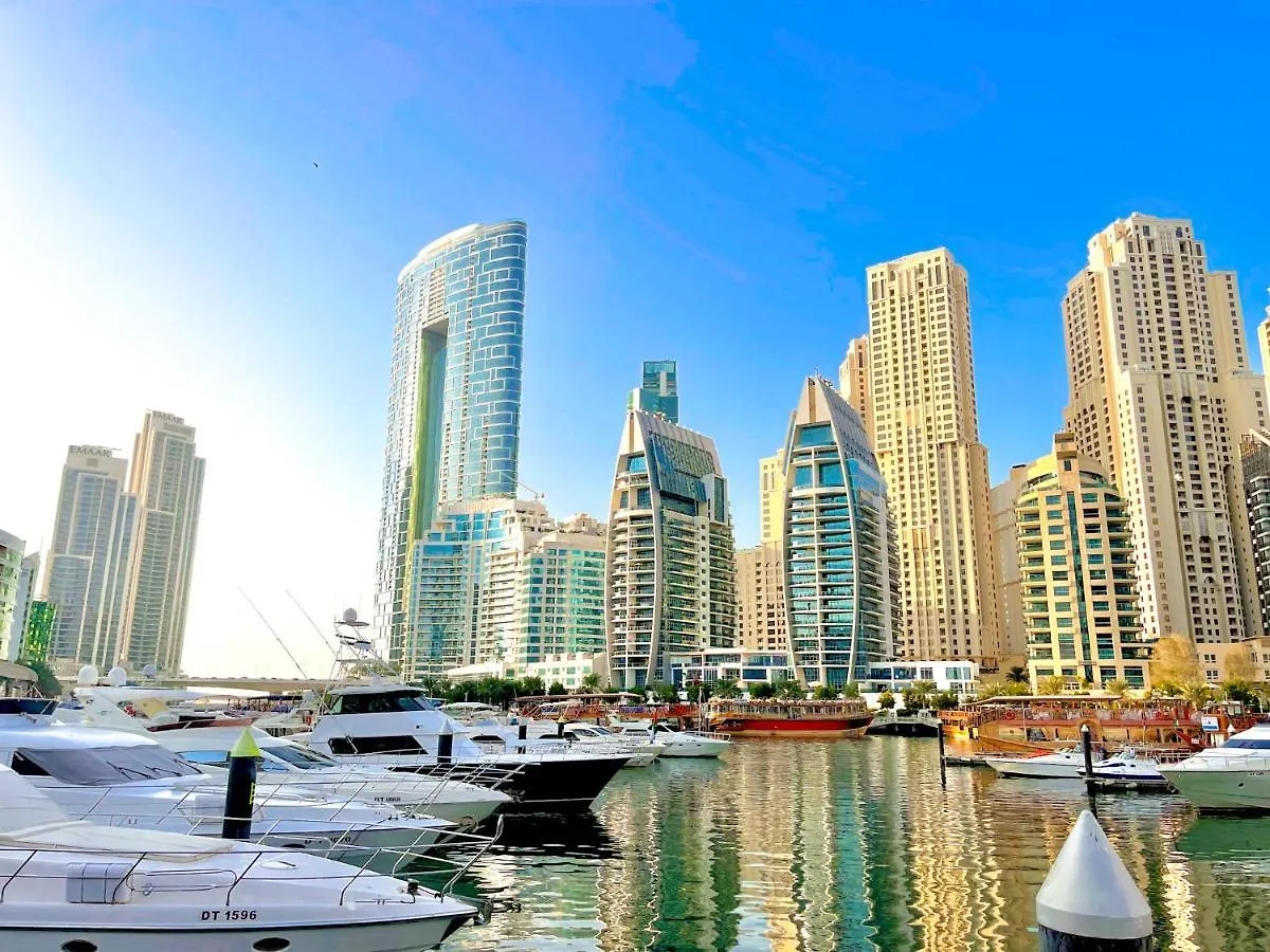 Luxury Studio Apartment Close To Jbr Beach&Yacht Club&Metro-Available Airport Shuttle 두바이 0*,  아랍에미리트