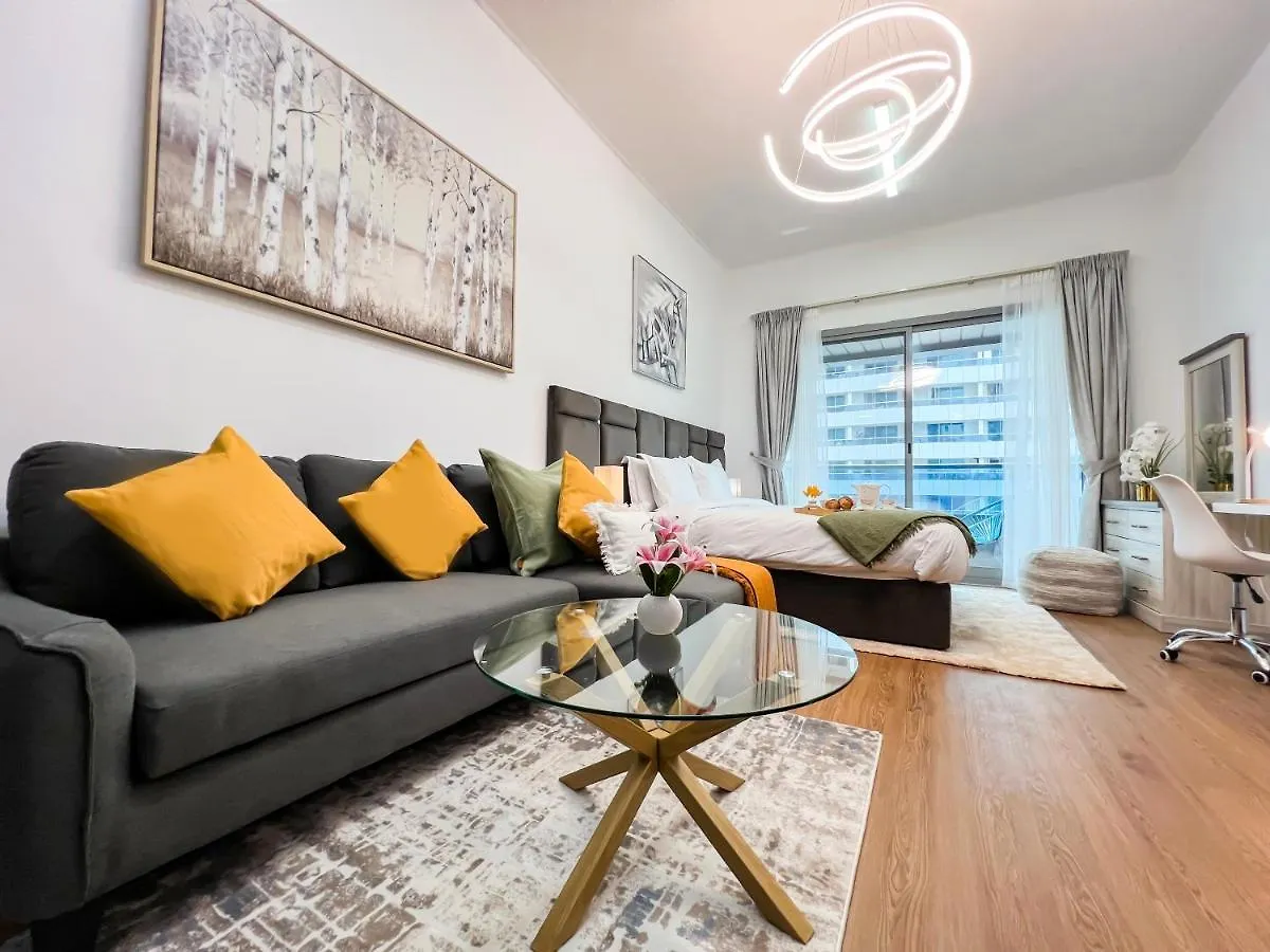 Luxury Studio Apartment Close To Jbr Beach&Yacht Club&Metro-Available Airport Shuttle 두바이 0*,  아랍에미리트