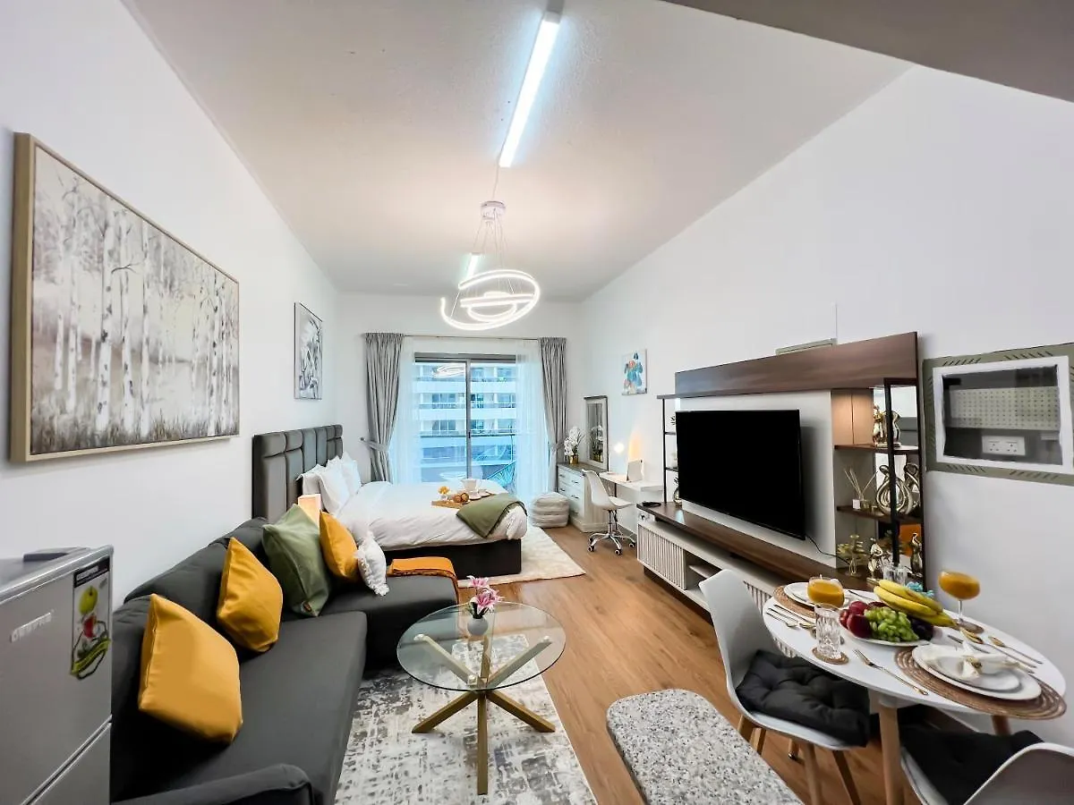 Luxury Studio Apartment Close To Jbr Beach&Yacht Club&Metro-Available Airport Shuttle 두바이 아랍에미리트