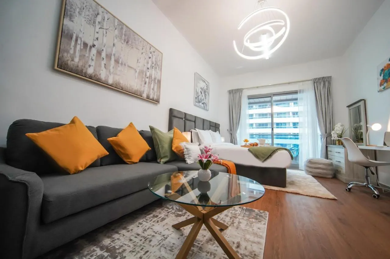 Luxury Studio Apartment Close To Jbr Beach&Yacht Club&Metro-Available Airport Shuttle 두바이