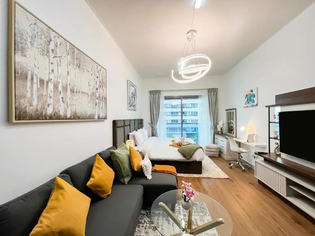 Luxury Studio Apartment Close To Jbr Beach&Yacht Club&Metro-Available Airport Shuttle 두바이