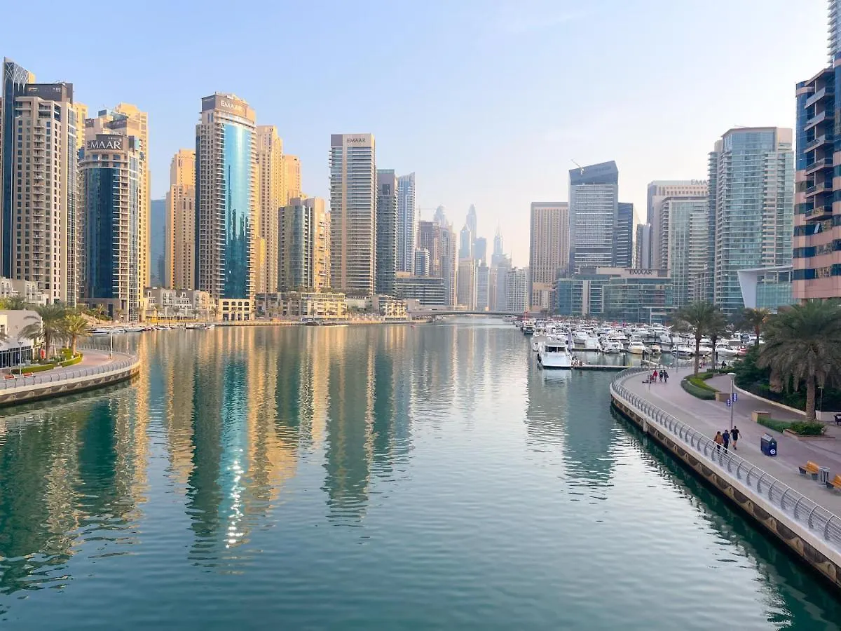 Luxury Studio Apartment Close To Jbr Beach&Yacht Club&Metro-Available Airport Shuttle 두바이 아랍에미리트